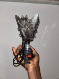 Brûleur Électrique à Encens – Design Floral Argenté