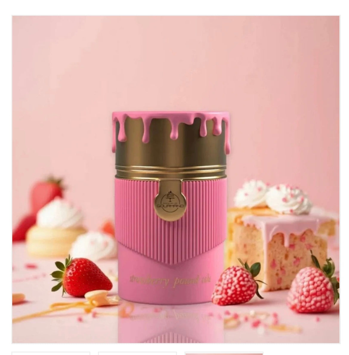 Strawberry pound cake de paris