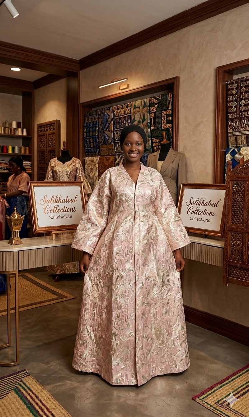 Robe Brocard Idris – Salikhatoul Collections