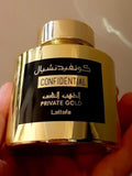 Confidential Private Gold by Lattafa Perfumes unisex