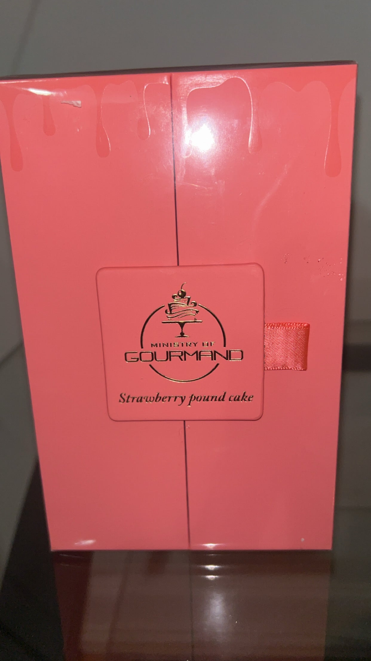 Strawberry pound cake de paris