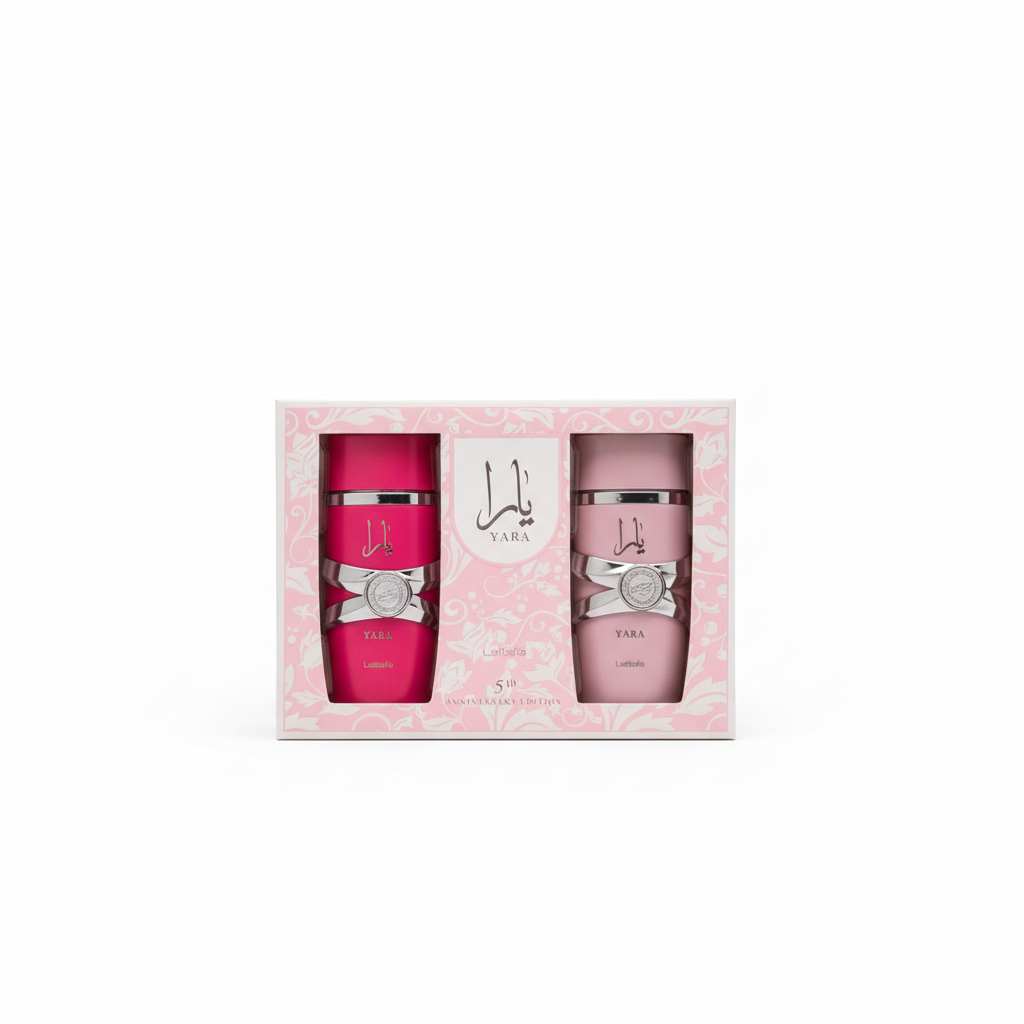 Coffret Yara Duo fond blanc